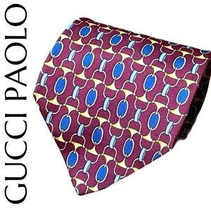 Paolo Gucci Men’s tie. Made in Italy 100% silk. EUC Designer. Holiday. Party.